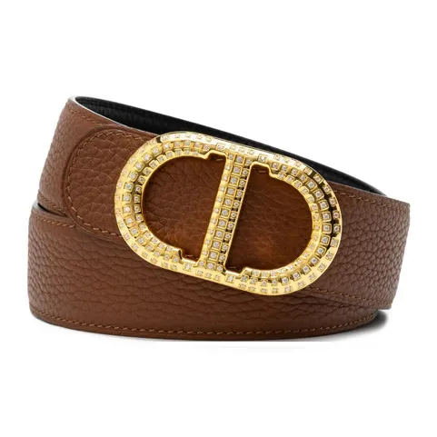 Chrisdien Deny Cow Leather Belts Men's 3.8CM-9