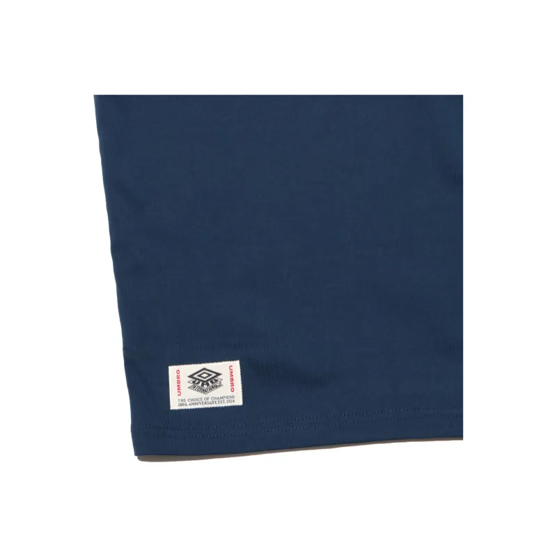Umbro SS24 SIDE TAPE T-Shirt Unisex Marine Blue-2