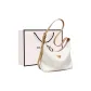 Ecru & Apricot+Shopping Bag
