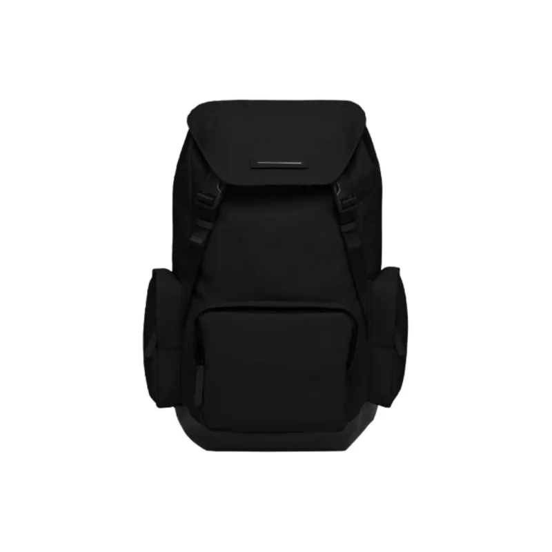 HORIZN STUDIOS Cotton Travel Backpack Unisex Black-4