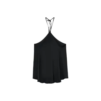 ZARA Tank Tops Women's Black