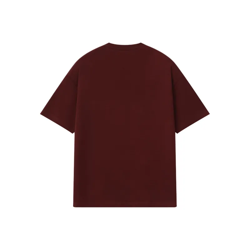 YK&YB T Shirts Unisex Maple Leaf Red-1