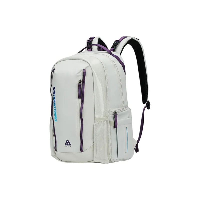 Anta Polyester Backpack Unisex Tone Gray-1