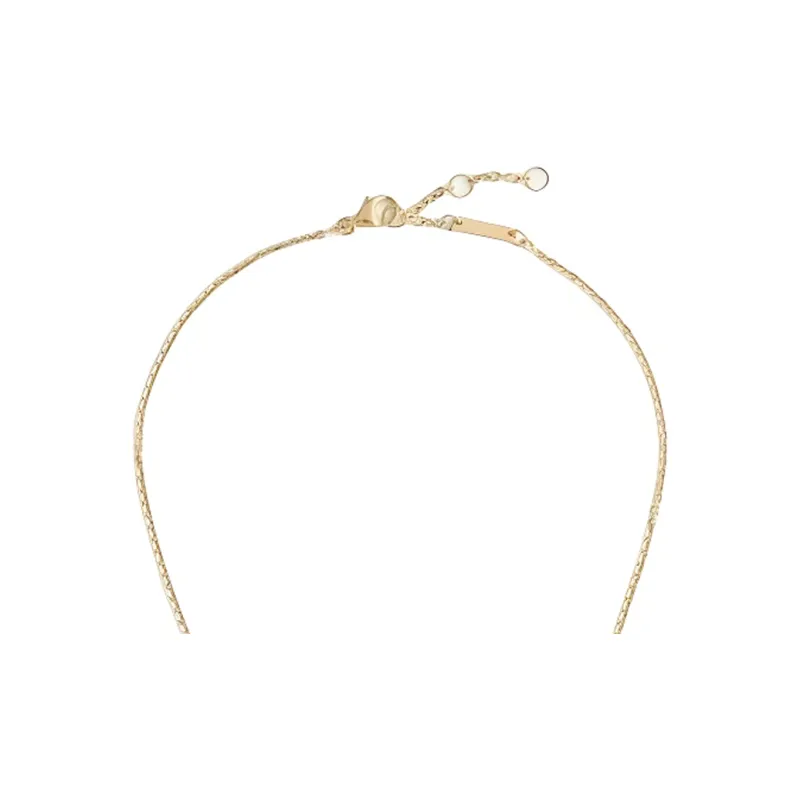 Bottega Veneta 18K Gold Necklaces Women's Gold-2