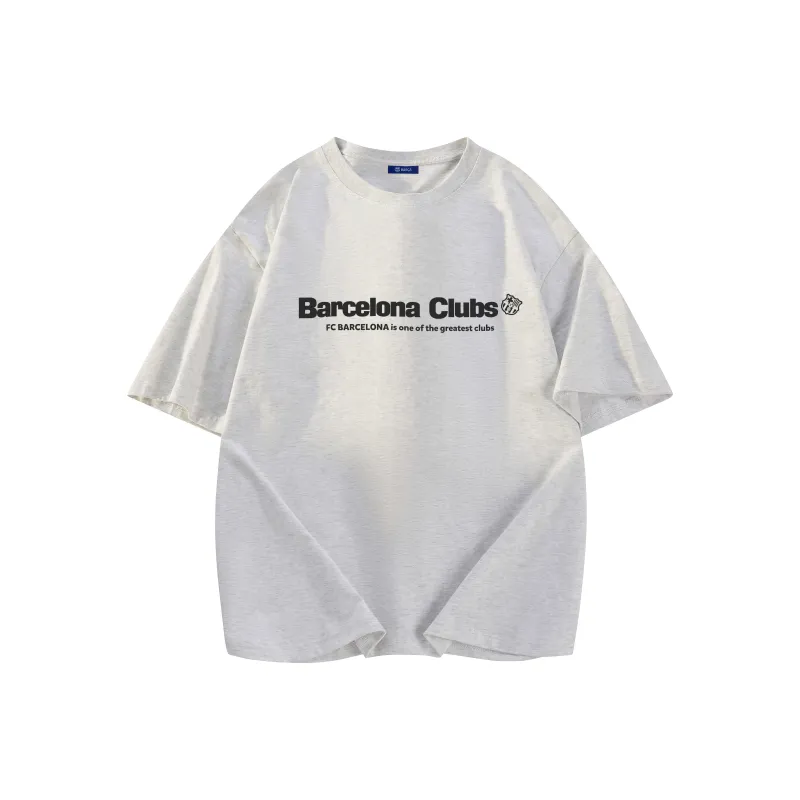 FCB ARCELONA T Shirts Unisex-6