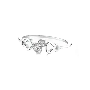 Qeelin 18K White Gold Rings Women's Silver