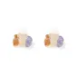 Blue Coffee-Two-Piece Set Claw Clip