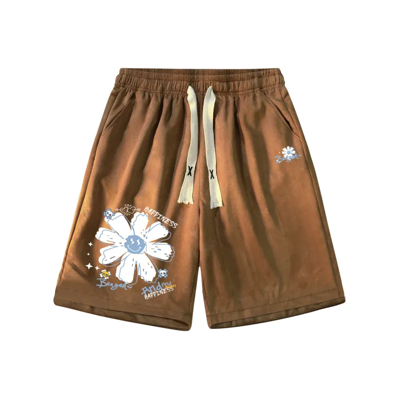 BENGEN Casual Shorts Unisex-8
