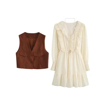 Dior Beauty Two Piece Skirt Sets Women's