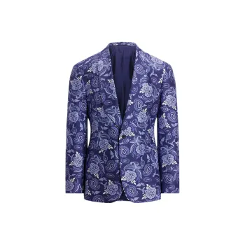 Ralph Lauren Purple Label Business Suit Coat Men's Marine Blue