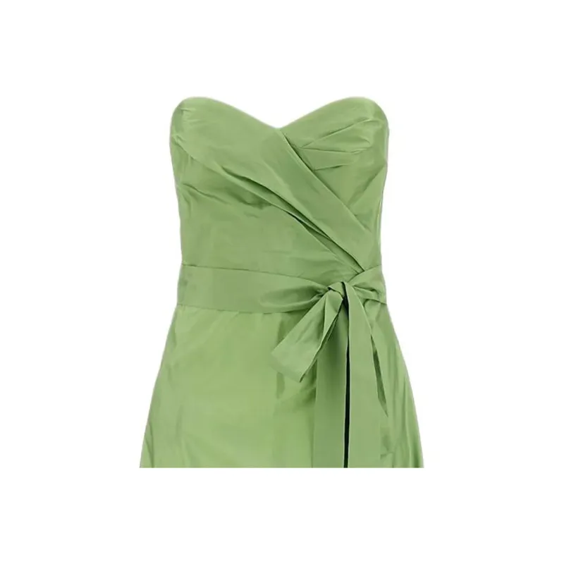 MaxMara Studio Sleeveless Dress Women's Green-2