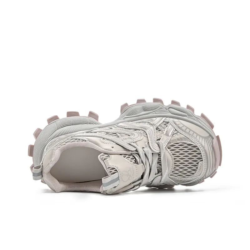 La Chapelle Low Top Chunky Sneakers Women's Pink-5