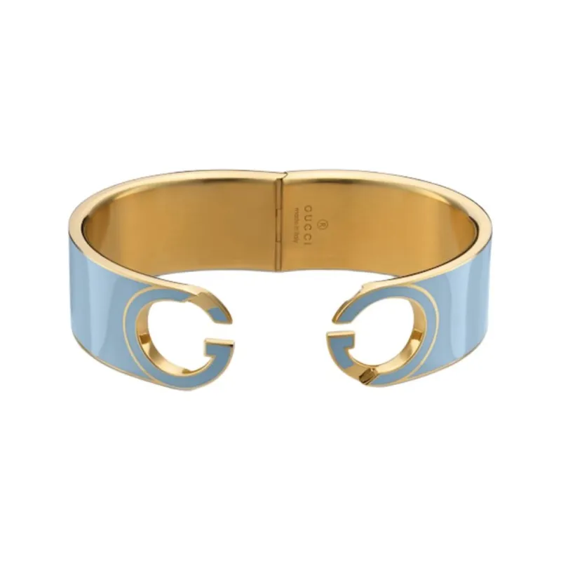 GUCCI Brass Bangles Unisex Blue-1