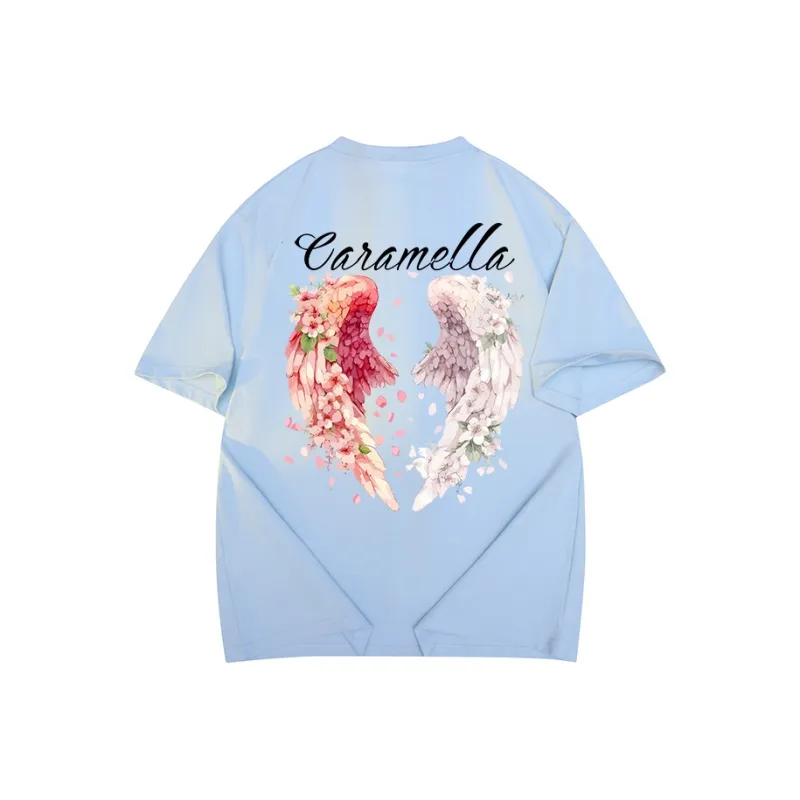 Caramella Drop Shoulder Sleeve T Shirt Women's-25