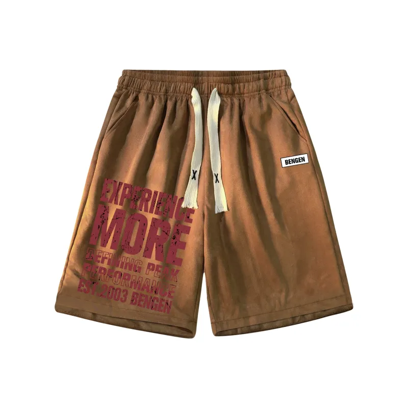 BENGEN Casual Shorts Unisex-24