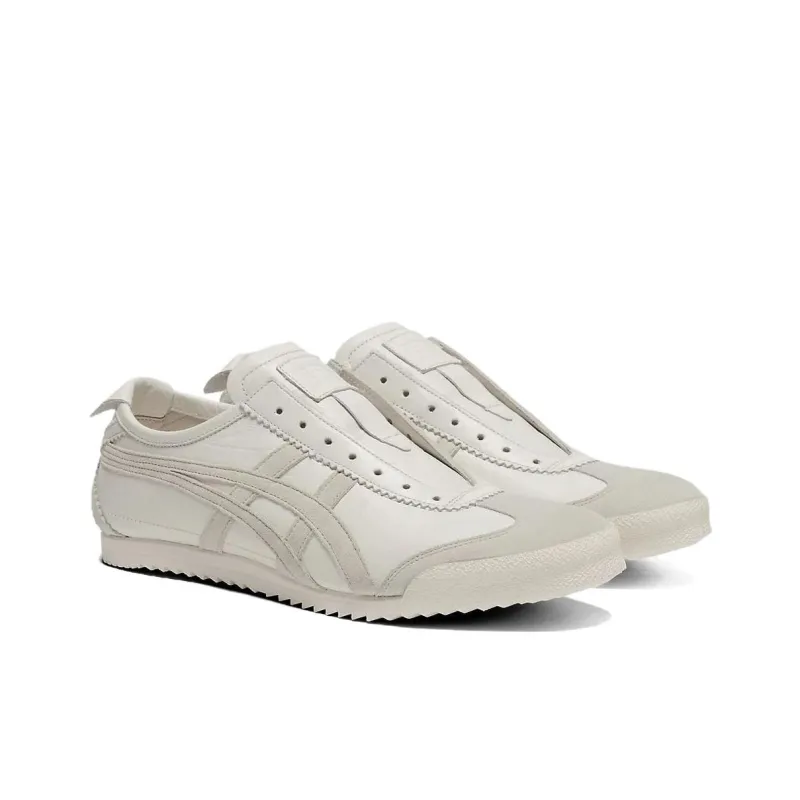 Onitsuka Tiger MEXICO 66 Anti Slip Wear Resistant Low Top Casual Shoes Unisex White-2