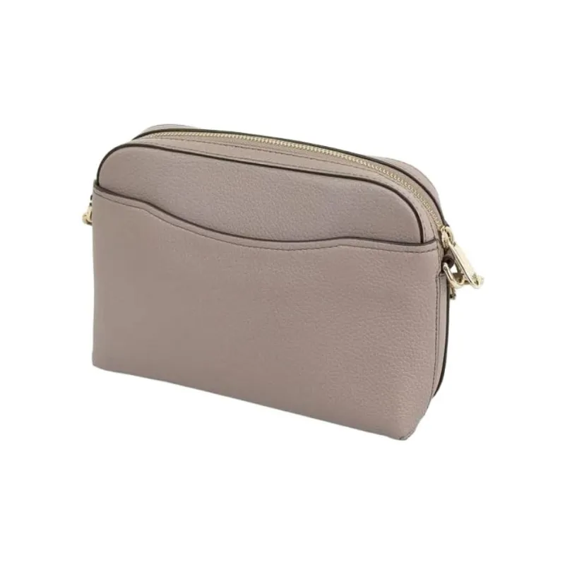 Furla Leather Crossbody Bag Regular Women's Mortar Gray-3