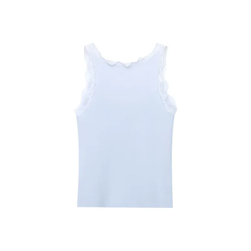 CHARM PICK Tank Tops Women's Light Blue-1