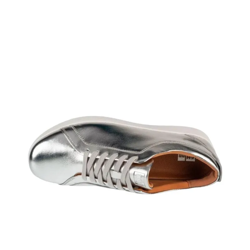 FITFLOP Rally Low Top Casual Shoes Women's Silver-2