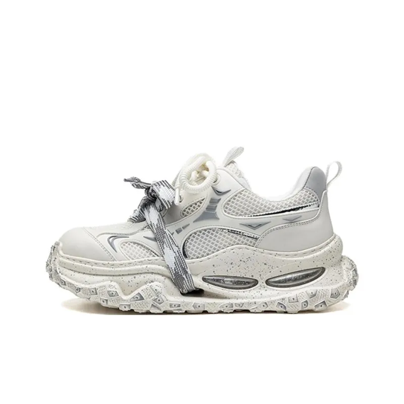 FAIRWHALE Casual Shoes Unisex Low Top White-1