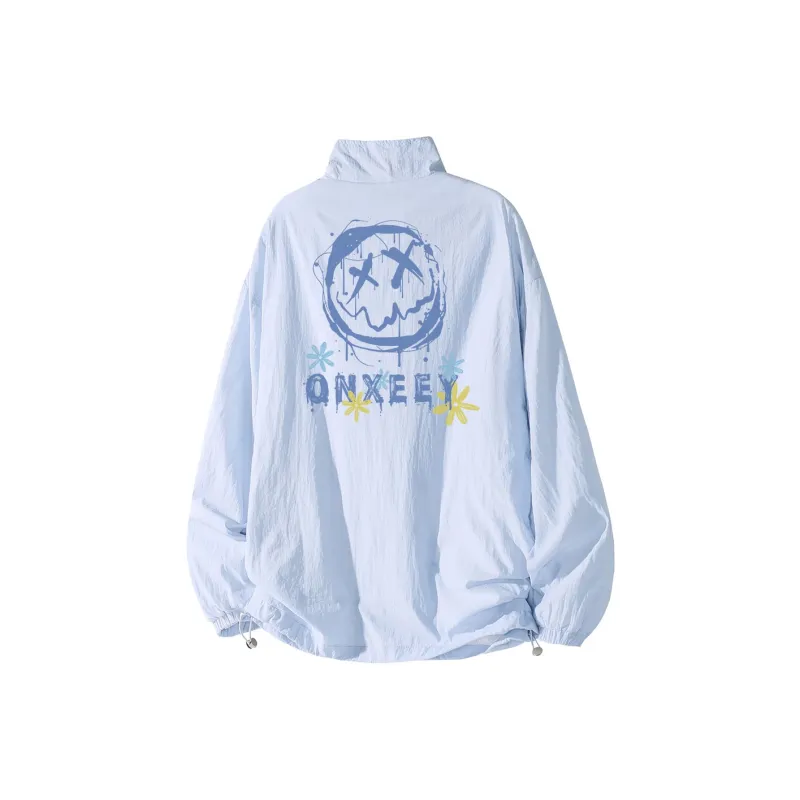 Qnxeey Quick Dry UV Protection Sun Protection Clothing Unisex-7