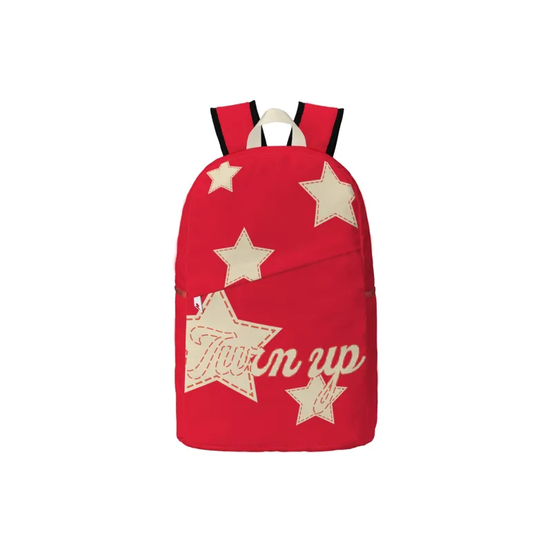 TURN UP Polyester Backpack Regular Unisex Blue-0