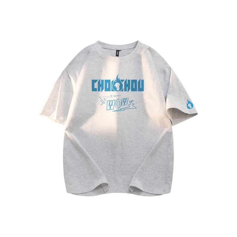 CHOUCHOUS Drop Shoulder Sleeve T Shirt Women's-8