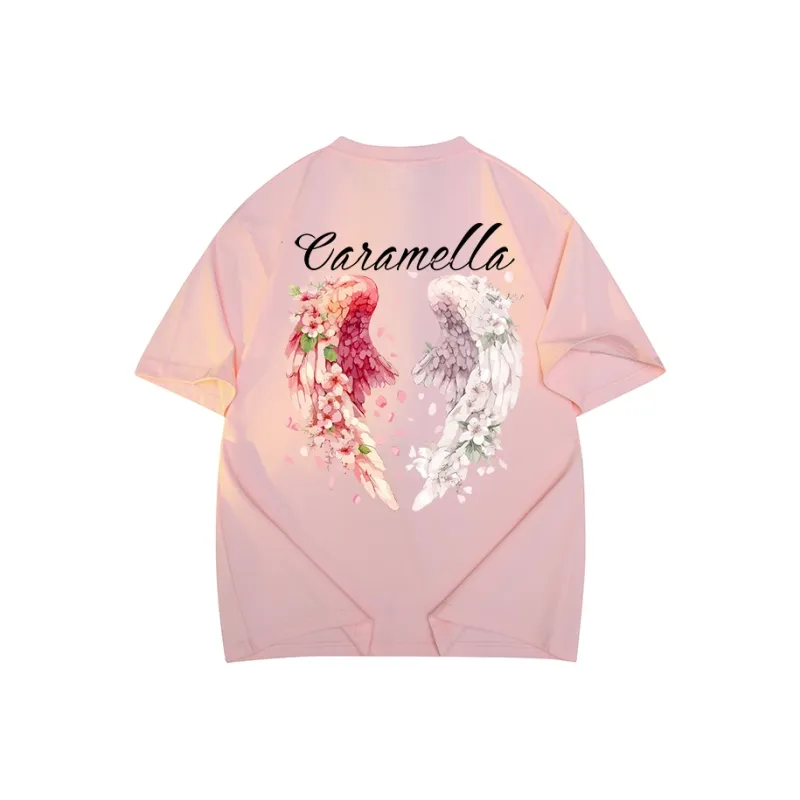 Caramella Drop Shoulder Sleeve T Shirt Women's-17