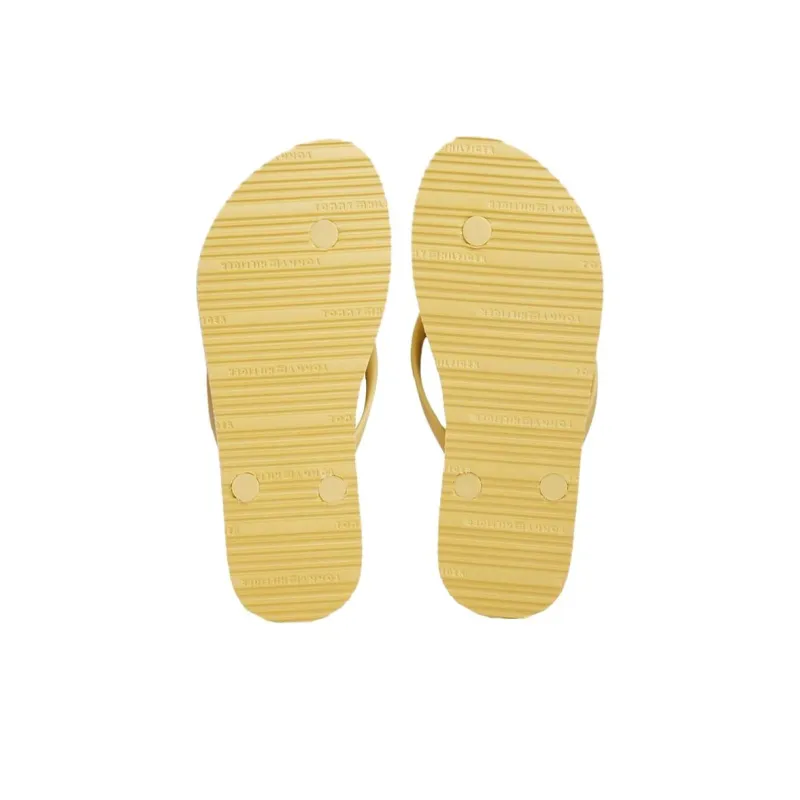 Tommy Hilfiger EVA Abrasion Resistant Flip Flops Women's Yellow-5
