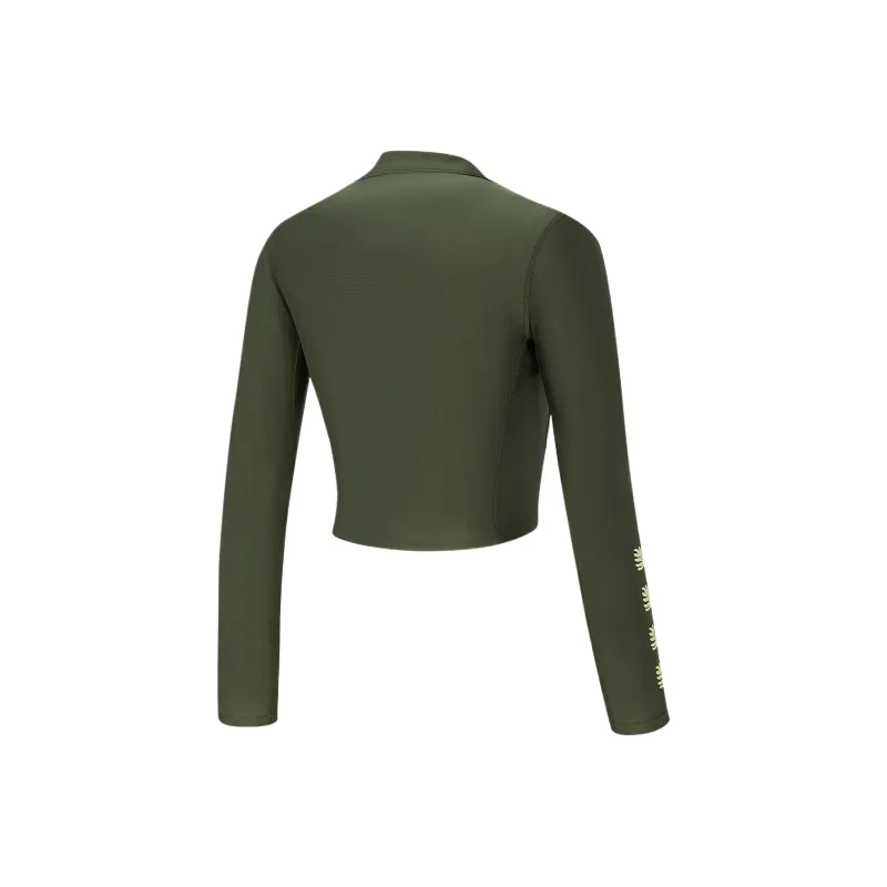 Arena Green Wave Jacket Women's-5