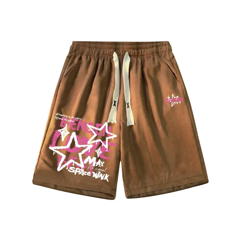 BENGEN Casual Shorts Unisex-6