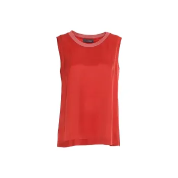 LORENA ANTONIAZZI Tank Top Women's Red