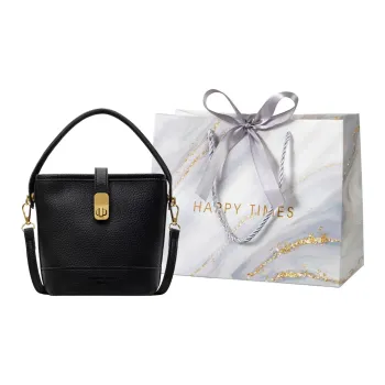 Miss Angel PU Shoulder Bag, Crossbody Bag, Handbag Women's Black/Yellow/Khaki/Pink