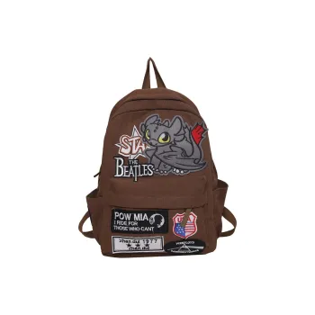 WICKBUEN Canvas Backpack Regular Unisex Coffee