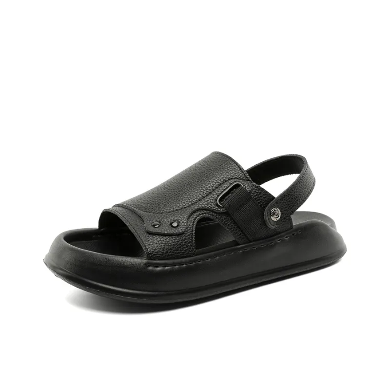 SHUPATE Beach Sandals Men's Black-1