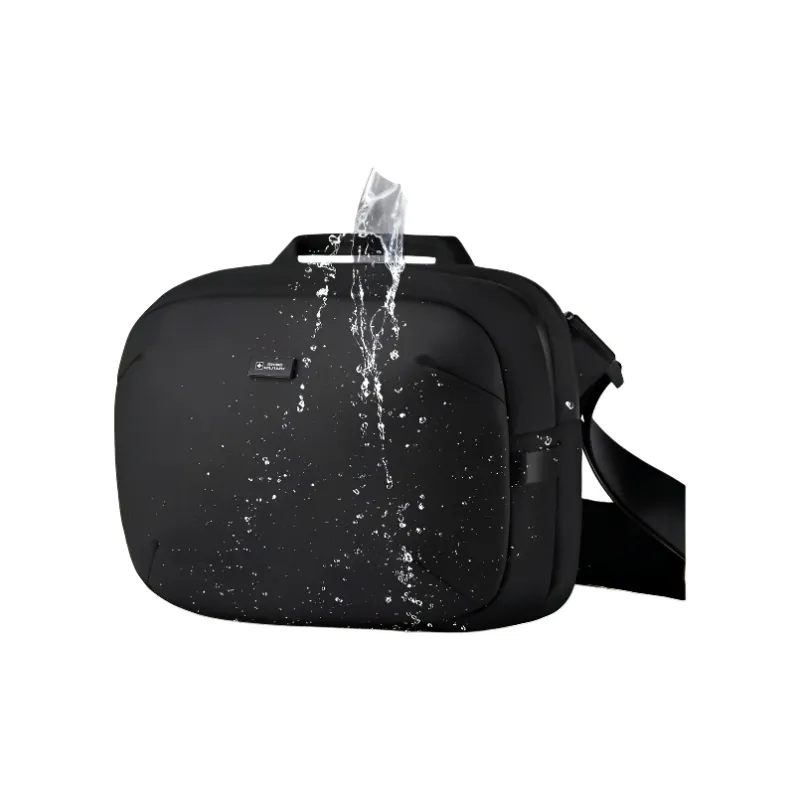 SWISS MILITARY PU Shoulder Bag, Crossbody Bag, Handbag Kids' Black-4