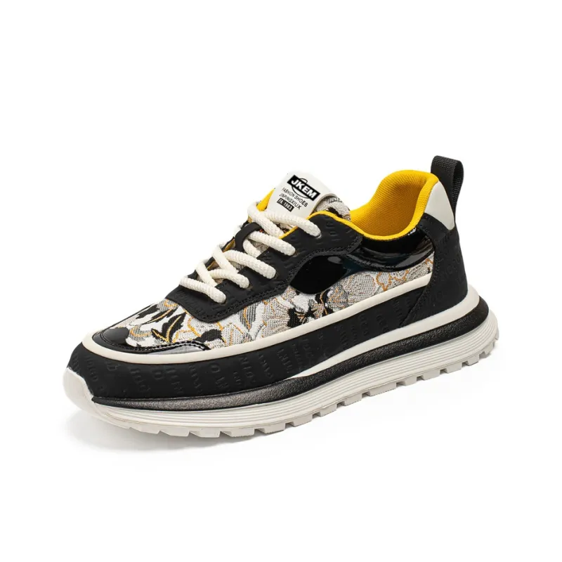 JKEM Shock Absorbers With Slip Resistant And Abrasion Resistant Properties Low Top Casual Shoes Men's-6