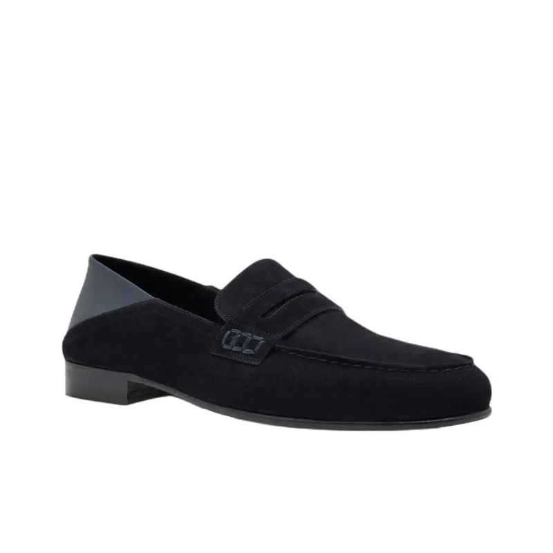MANOLO BLAHNIK Plymouth Casual Shoes Men's Blue-2