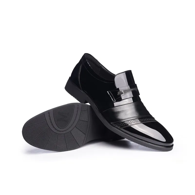 Ritai Men's Casual Shoes Men Low Top Black-3