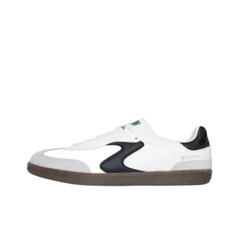 Skechers Hotshot Pyke Low Top Skateboard Shoes Men's White