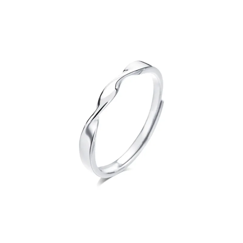 KUMET Sterling Silver Rings Unisex-5