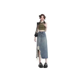 Zomuros Denim Long Skirt Women's