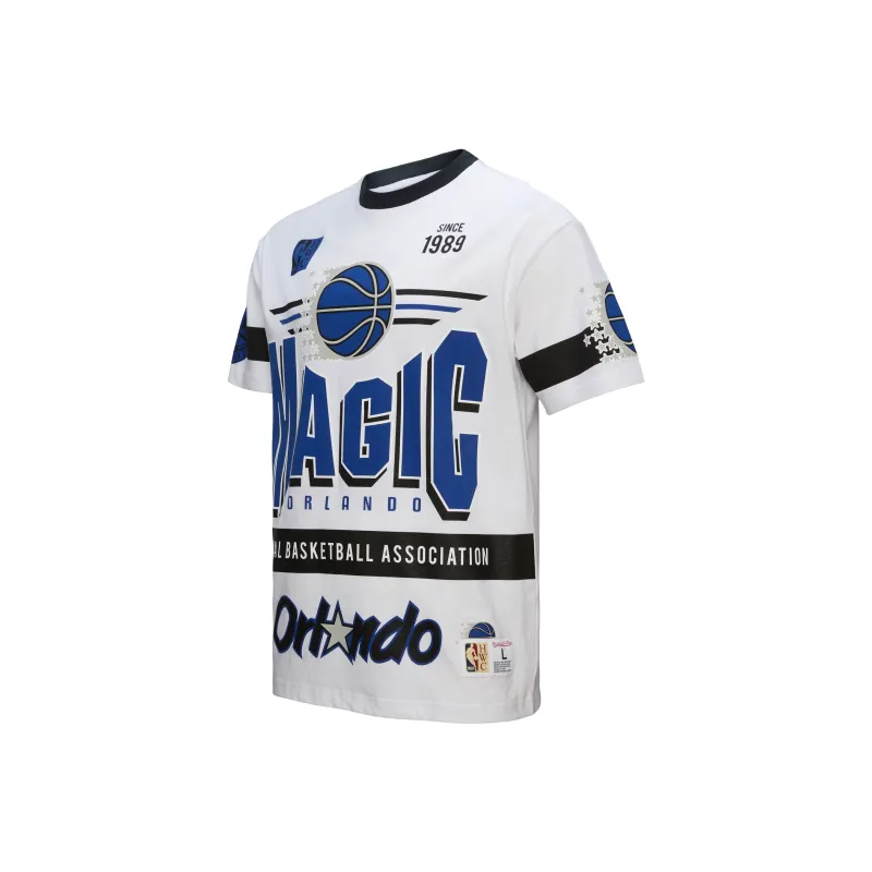 Mitchell & Ness SU25 T Shirt Unisex White-2