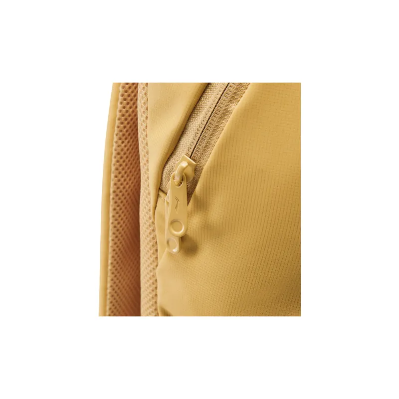LiNing Sports Life Collection Polyester Backpack Unisex Dark Yellow-10