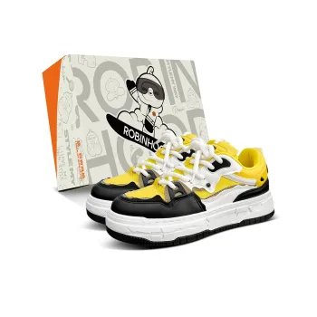 ROBINHOOD Slip Resistant, Abrasion Resistant, Lightweight, Breathable Low Top Skateboard Shoes Men's Box Included