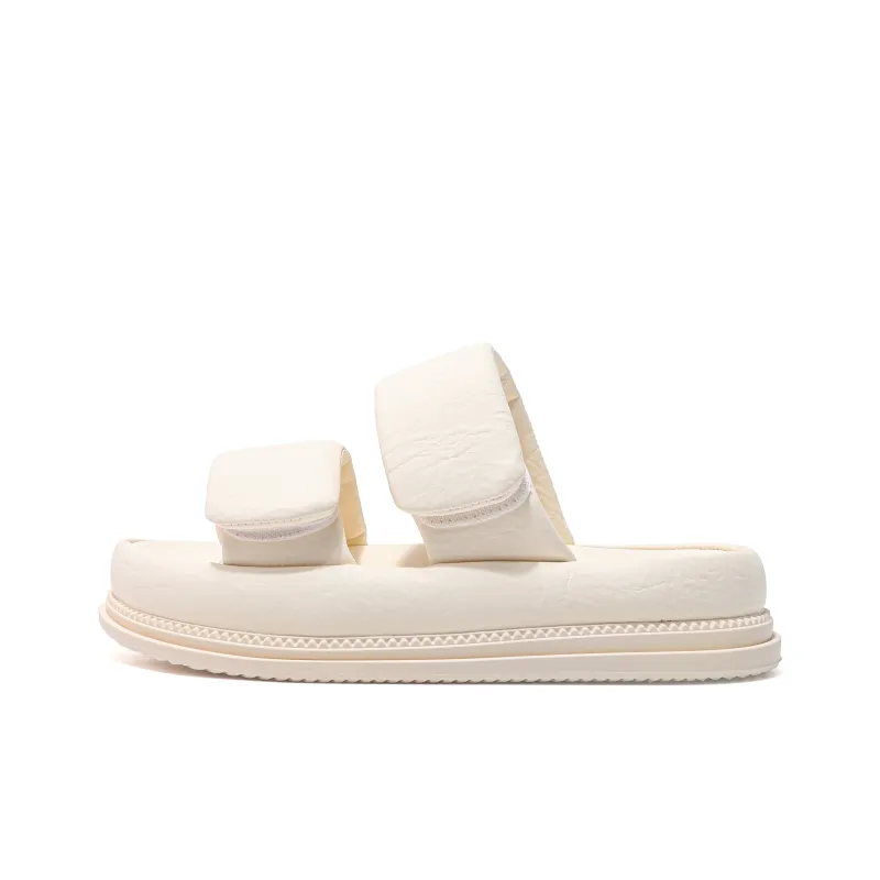 Be Good Rubber Sole Stitching Slip Resistant Abrasion Resistant Slide Slippers Women's-0