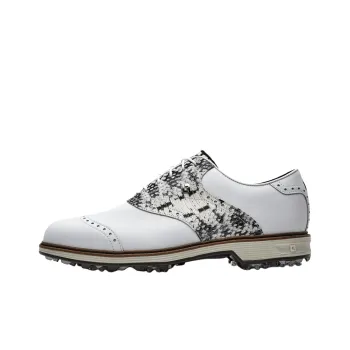 FOOTJOY Anti Slip Wear Resistant Low Top Golf Shoes Men's White Gray