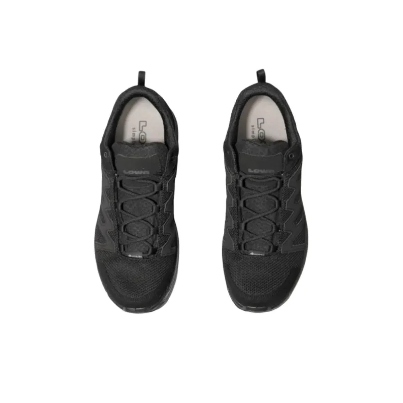Lowa INNOX PRO Anti Slip Wear Resistant Low Top Hiking Shoes Unisex Black-3