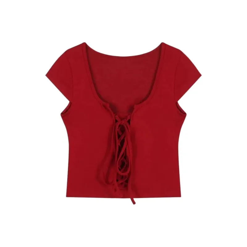 SLEEP AT 11 T Shirts Women's Red-0