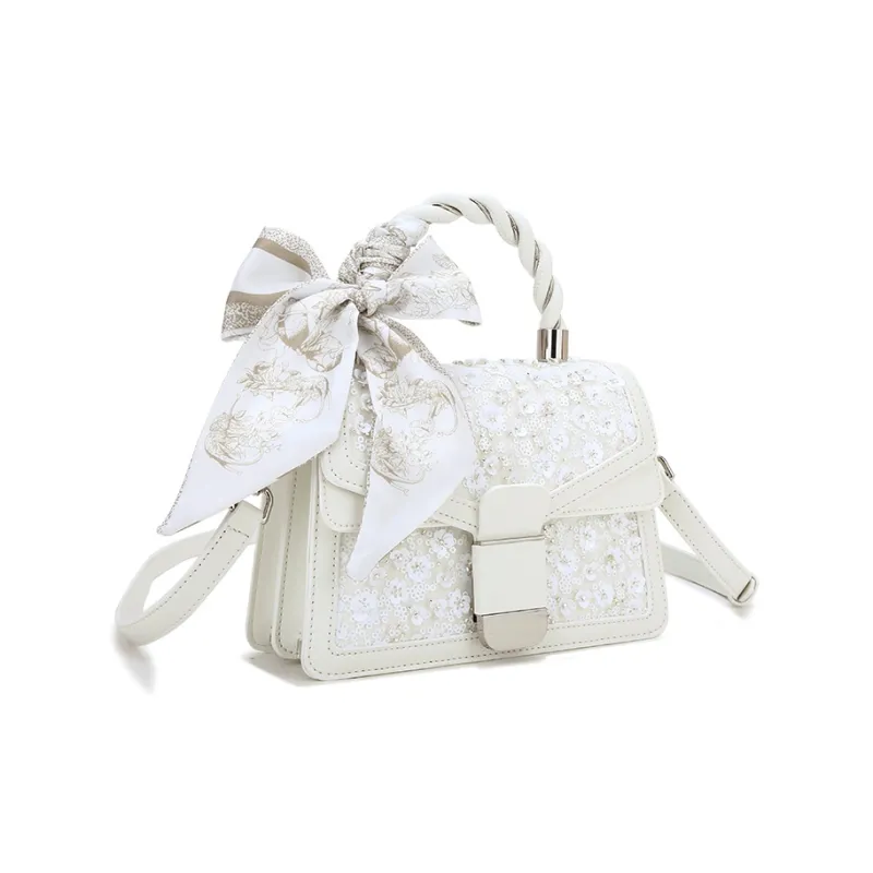 Carit&Koty PU Shoulder Bag, Crossbody Bag, Handbag Regular Women's White-1